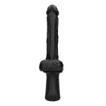 Hand Held Liquid Silicone Vibrating and Thrusting Sex Machine - Black - obrazek 7