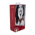 Milan Collection - Handcuffs - Black/Red - obrazek 2