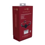 Milan Collection - Silicone Ball Gag - Black/Red - obrazek 3