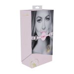 Paris Collection - Silicone Ball Gag - Pink - obrazek 2