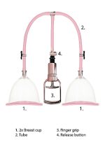 Breast Pump Set Medium - Rose Gold - obrazek 9