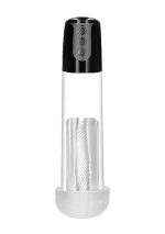 Automatic Cyber Pump with Masturbation Sleeve - Transparent - obrazek 5