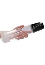 Automatic Cyber Pump with Masturbation Sleeve - Transparent - obrazek 10