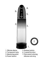 Automatic Rechargeable Luv Pump - Black - obrazek 10