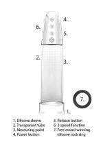 Automatic Rechargeable Luv Pump - Transparent - obrazek 10