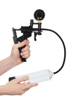 Elite Beginner Pump With PSI Gauge - Transparent - obrazek 3
