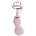 Sensual - Rechargeable Vulva and Breast Pump - Pink - obrazek 2