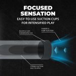 HyperPump - Rechargeable Penis Pump - Gun Metal - obrazek 4