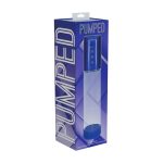 HyperPump - Rechargeable Penis Pump - Metallic Blue - obrazek 2