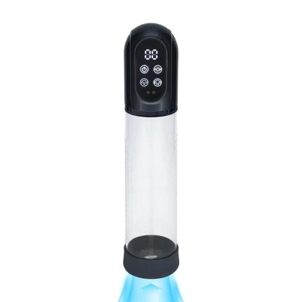 Engage - Automatic Waterproof Penis Pump and Masturbator - Gun Metal