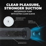 Engage - Automatic Waterproof Penis Pump and Masturbator - Gun Metal - obrazek 5