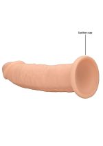 Silicone Dildo Without Balls - 22,8 cm - Flesh - obrazek 6