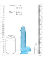 Realistic Dildo with Balls - 6""""/ 15 cm - obrazek 7