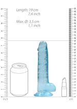 Realistic Dildo with Balls - 7""""/ 19 cm - obrazek 7