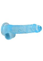 Realistic Dildo with Balls - 8""""/ 21 cm - obrazek 3
