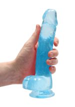 Realistic Dildo with Balls - 8""""/ 21 cm - obrazek 4