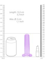 Non Realistic Dildo with Suction Cup - 5,3""""/ 13,5 cm - obrazek 5