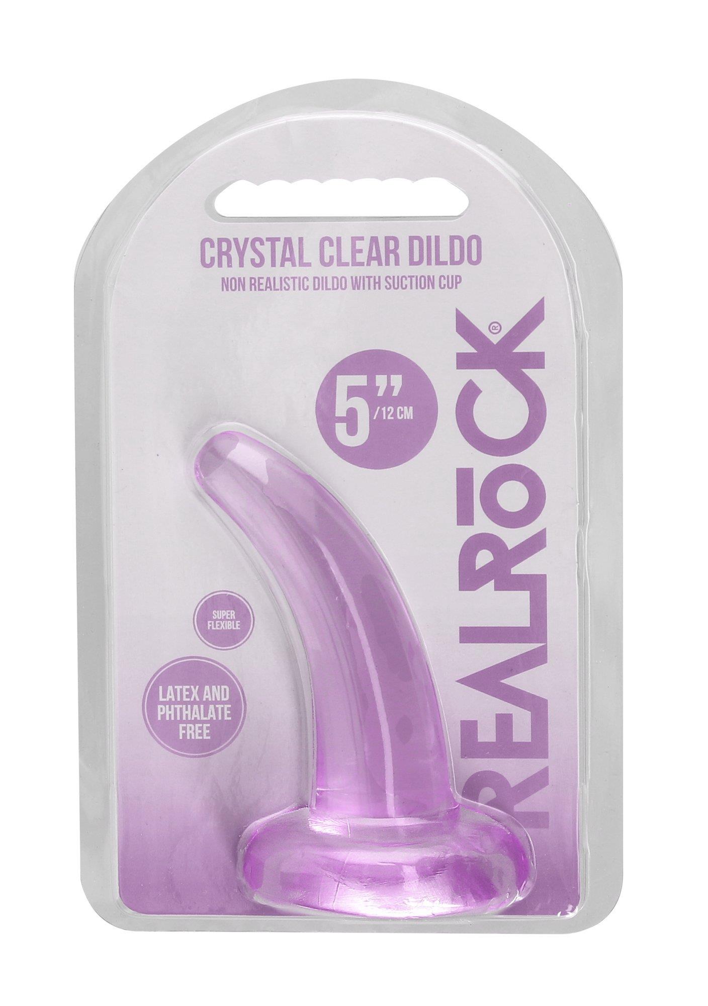 36-REA109PUR Non Realistic Dildo with Suction Cup - 4,5""""/ 11,5 cm - obrazek 1