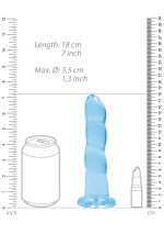 Non Realistic Dildo with Suction Cup - 7""""/ 17 cm - obrazek 5