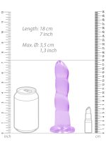 Non Realistic Dildo with Suction Cup - 7""""/ 17 cm - obrazek 5