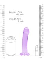 Non Realistic Dildo with Suction Cup - 6,7""""/ 17 cm - obrazek 5