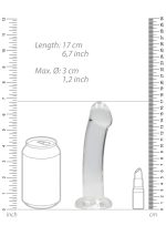Non Realistic Dildo with Suction Cup - 6,7""""/ 17 cm - obrazek 5