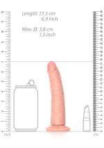 Slim Realistic Dildo with Suction Cup - 6""""/ 15,5 cm - obrazek 7