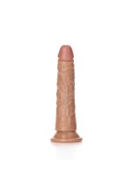 Slim Realistic Dildo with Suction Cup - 6""""/ 15,5 cm - obrazek 2