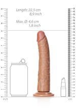 Slim Realistic Dildo with Suction Cup - 8""""/ 20,5 cm - obrazek 7