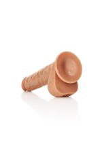 Straight Realistic Dildo Balls Suction Cup - 10""""/ 25,5 cm - obrazek 6
