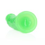 Slim Realistic Dildo with Suction Cup - Glow in the Dark - 6'' / 15,5 cm - obrazek 6