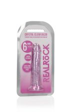 Straight Realistic Dildo with Suction Cup - 6'' / 14,5 - obrazek 2
