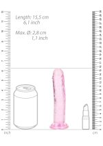 Straight Realistic Dildo with Suction Cup - 6'' / 14,5 - obrazek 6