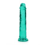 Straight Realistic Dildo with Suction Cup - 7'' / 18 - obrazek 5