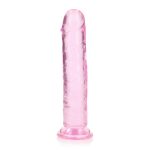 Straight Realistic Dildo with Suction Cup - 8'' / 20 - obrazek 6