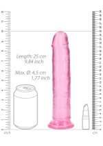 Straight Realistic Dildo with Suction Cup - 9'' / 23 - obrazek 4