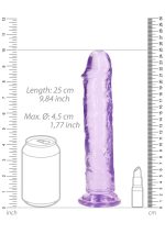 Straight Realistic Dildo with Suction Cup - 9'' / 23 - obrazek 7