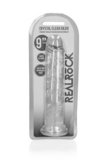 Straight Realistic Dildo with Suction Cup - 9'' / 23 - obrazek 2
