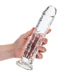 Straight Realistic Dildo with Suction Cup - 9'' / 23 - obrazek 6
