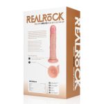 Vibrating Regular Curved Cock - 8 / 20,5 cm - Flesh - obrazek 3