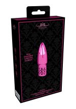 Glitter - Rechargeable ABS Bullet - Pink - obrazek 2