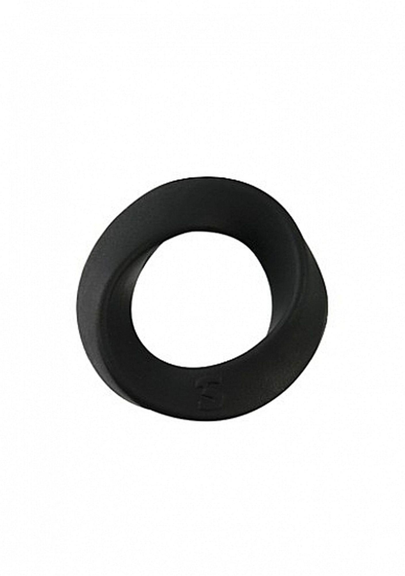 36-SHT039BLK Endless Cockring - Regular - Black - obrazek 1