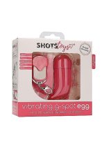 Wireless Vibrating G-Spot Egg - Big - Pink - obrazek 2