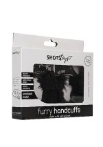 Furry Handcuffs - Black - obrazek 2