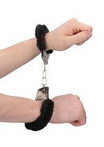 Furry Handcuffs - Black - obrazek 4