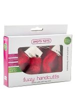Furry Handcuffs - Red - obrazek 2