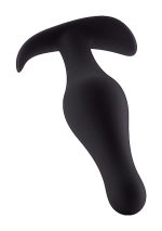 Butt Plug with Handle - Small - Black - obrazek 2