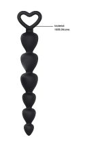 Silicone Anal Beads - Black - obrazek 5