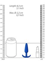 Slim Butt Plug - Blue - obrazek 3