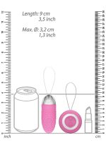 Ethan - Rechargeable Remote Control Vibrating Egg - Pink - obrazek 3